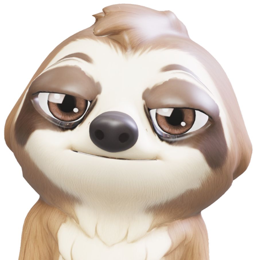 Stori the sloth, HeyStori's storytelling helper