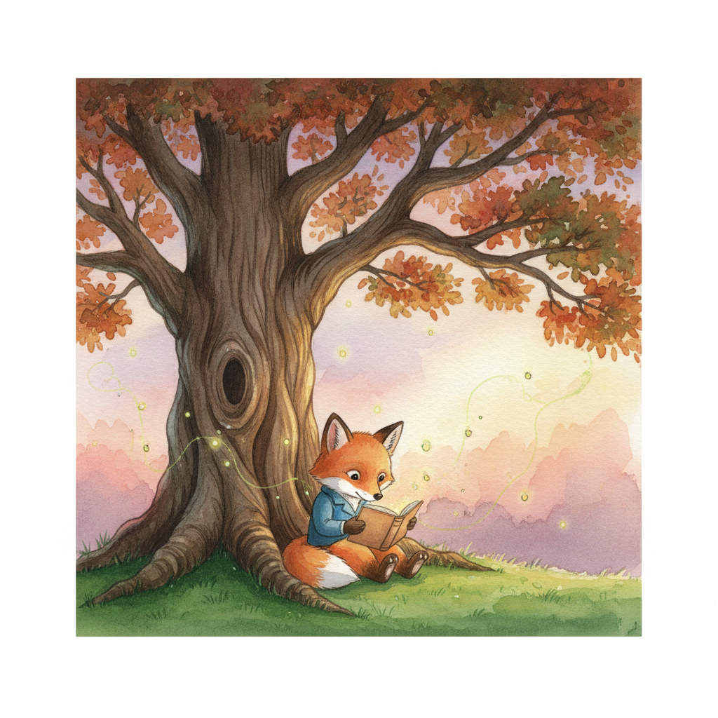 Watercolour illustration style